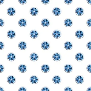 Blue fan pattern representing cooling and technology 스톡 일러스트