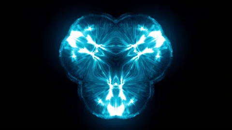 Blue fancy material 스톡 동영상 53067763