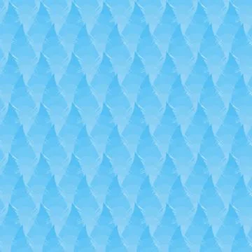 Blue feather pattern seamless. Bird smooth fluffy background. Quill soft text Stock Illustration