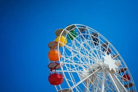 Blue ferris Barca Stock Photos