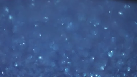 Blue festive background with defocus bokeh Video stock 245632281