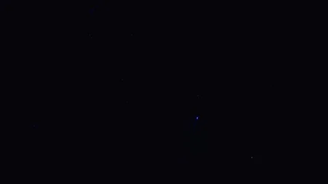 Blue festive fireworks exploding in the night sky 스톡 동영상 343160276