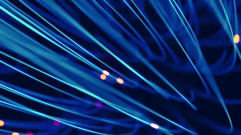 Blue fiber background loop Stock Footage 8656690