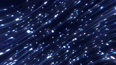 Blue Fiber Strands Background 스톡 동영상 144147443