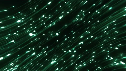Blue Fiber Strands Background Stock Footage 144147778
