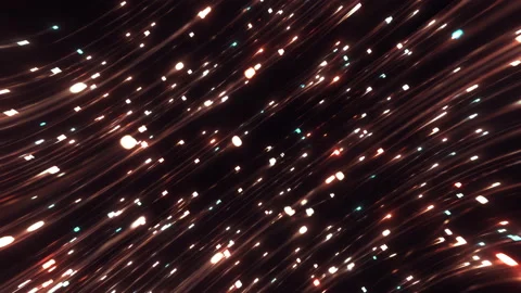 Blue Fiber Strands Background 스톡 동영상 144148200