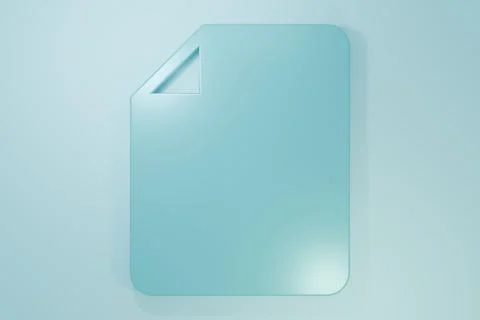 Blue File document icon isolated on blue background. Checklist icon. Busine.. Stock Illustration
