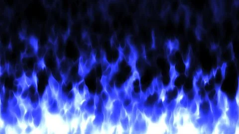 Blue Fire Flame Abstract Luminous Texture Background Illustrazione stock