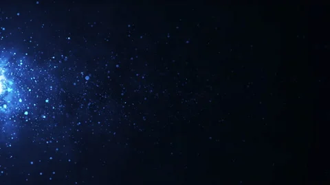 Blue fire flares effects background. video 4k Stock Footage 231755585