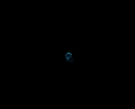 Blue fire Stock Footage 976378