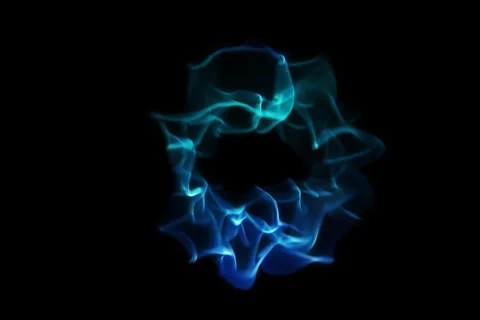 Blue fire Stockbeeldmateriaal 976502