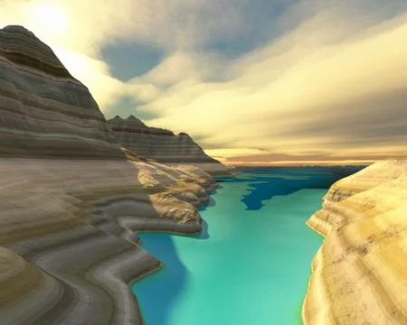 Blue fire Stock Illustration