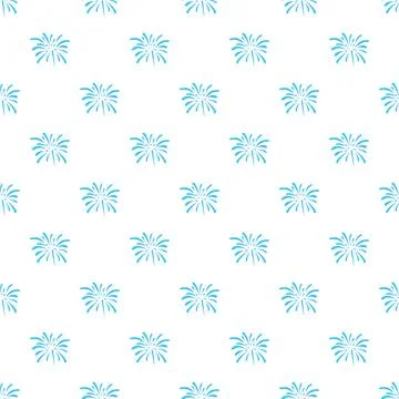 Blue fireworks exploding seamless pattern background graphic 스톡 일러스트