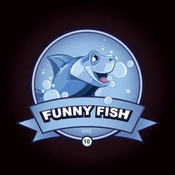 Blue fish Stock Illustration