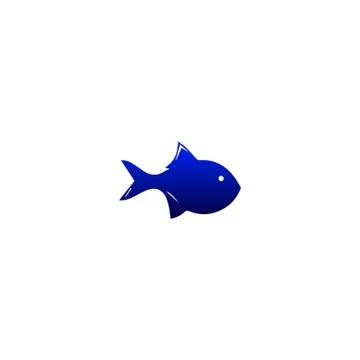 Blue fish Stock Illustration