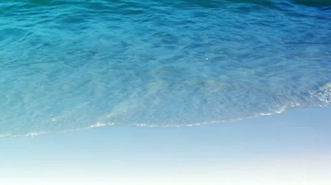 Blue flag clean beach 動画素材 8766461