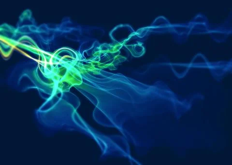 Blue flame Stock Illustration