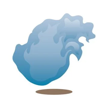 Blue Flame Stockillustratie