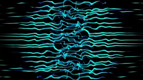 Blue flames colliding motion background video Video stock 71164491