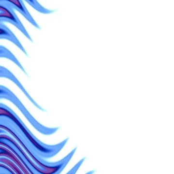 Blue flames frame Illustrazione stock