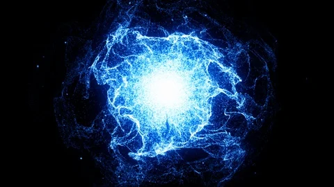 Blue flare abstract. Stock Footage 100963875