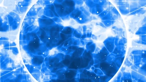 Blue flare burst particle effect animation Video stock 145894947
