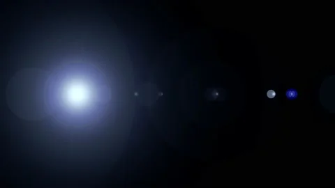 Blue Flare Stock Footage 223339580