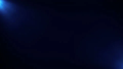 Blue flare light beam effect top left abstract Video stock 219327824