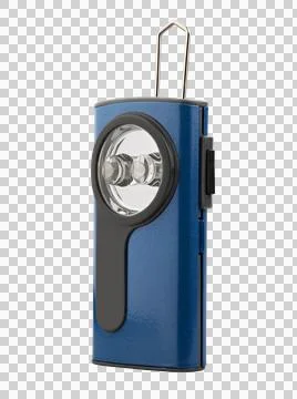 Blue Flash Light isolated Stock Photos