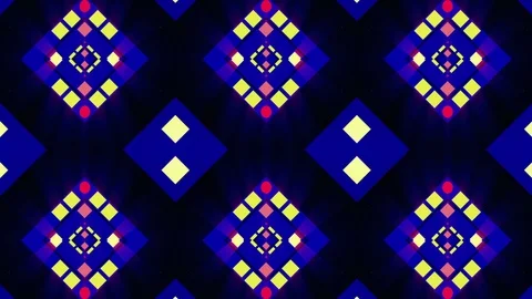 Blue Flashing Triangle, VJ Loops, Background 05 Video stock 105719426