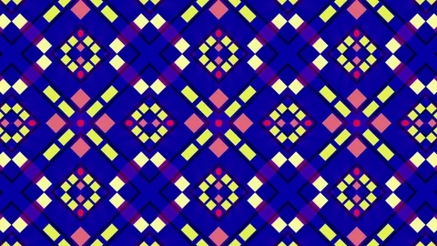 Blue Flashing Triangle, VJ Loops, Background 06 Video stock 105719930