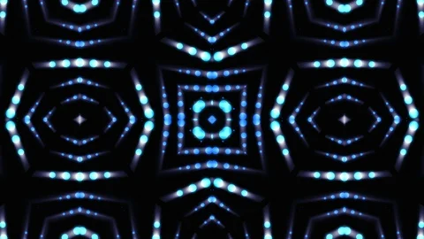 Blue Flashing VJ Loops Background 03 Video stock 106237631