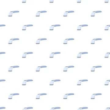 Blue flat iron on white creating repeating pattern 스톡 일러스트