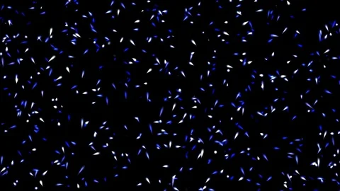 Blue flickering shapes Stock Footage 79805174