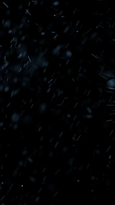 Blue Floating Particles on Dark Background.  Stock Footage 339869257