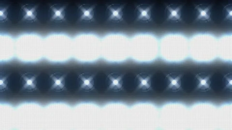 Blue floodlights wall flashing in different variations Stock Footage 45880629