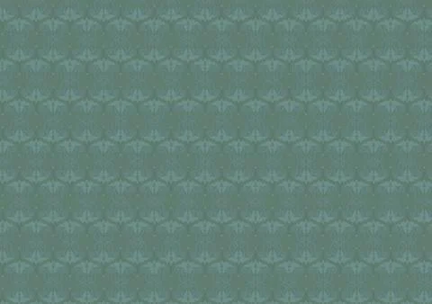 Blue floral classic seamless  pattern Stock Illustration