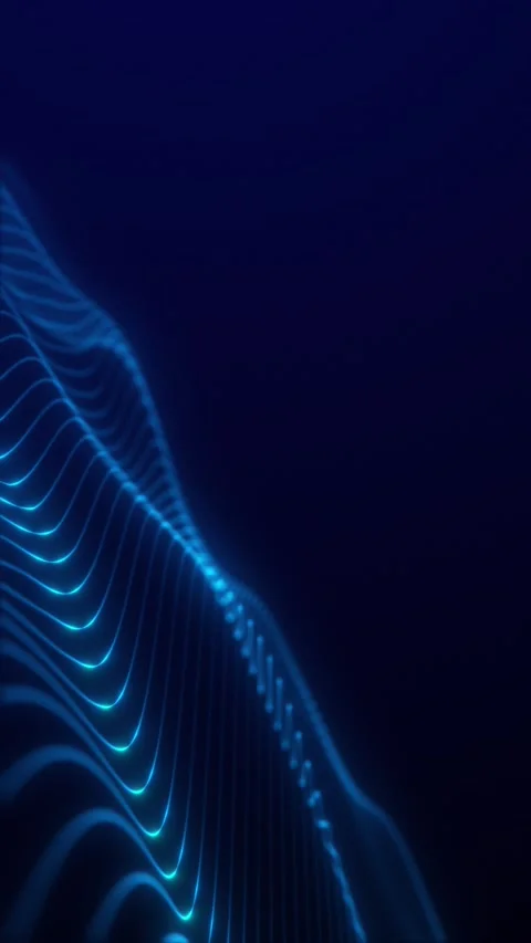 Blue Flow Stock Footage 315245812