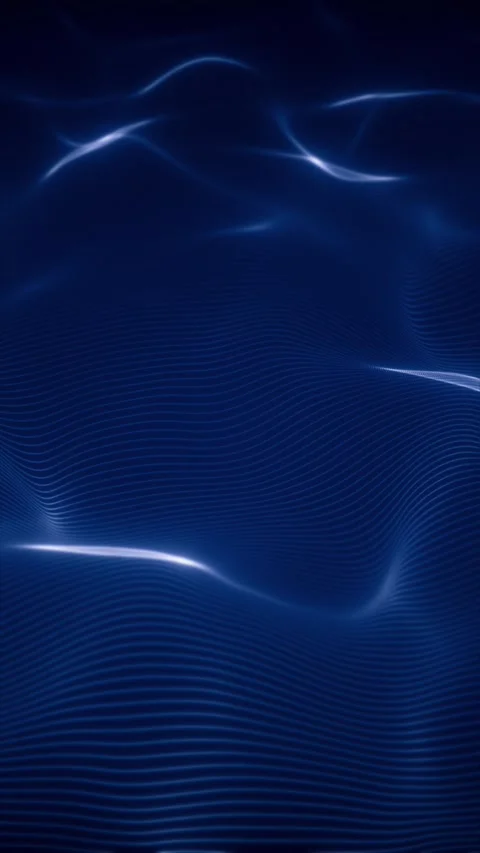 Blue Flow Grid Video stock 311483907