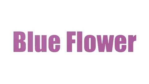 Blue Flower Animated Tagcloud On White Background Stock Footage 107217658