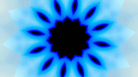 Blue flower Stock Footage 16902820