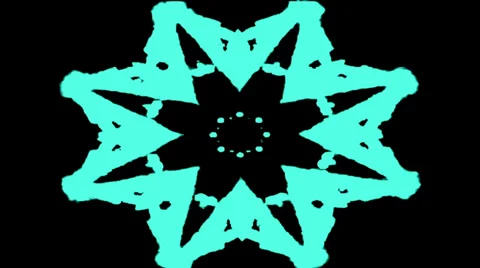 Blue flower Stock Footage 37679813