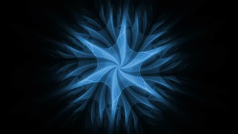 Blue Flower 動画素材 89886355