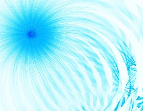 Blue flower Stock Illustration