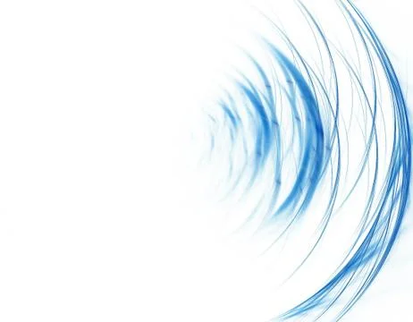 Blue flower Stock Illustration