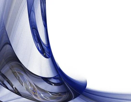 Blue flower Stock Illustration