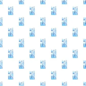 Blue flowing abstract liquid pattern white background イラスト素材