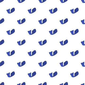 Blue flowing fabric pattern on white background Ilustración de archivo