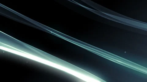 Blue Flowing Light Loopable Animation Stock Footage 64692635