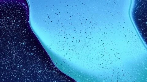 Blue flowing liquid waves abstract motion blurred background. Stock Footage 150173703